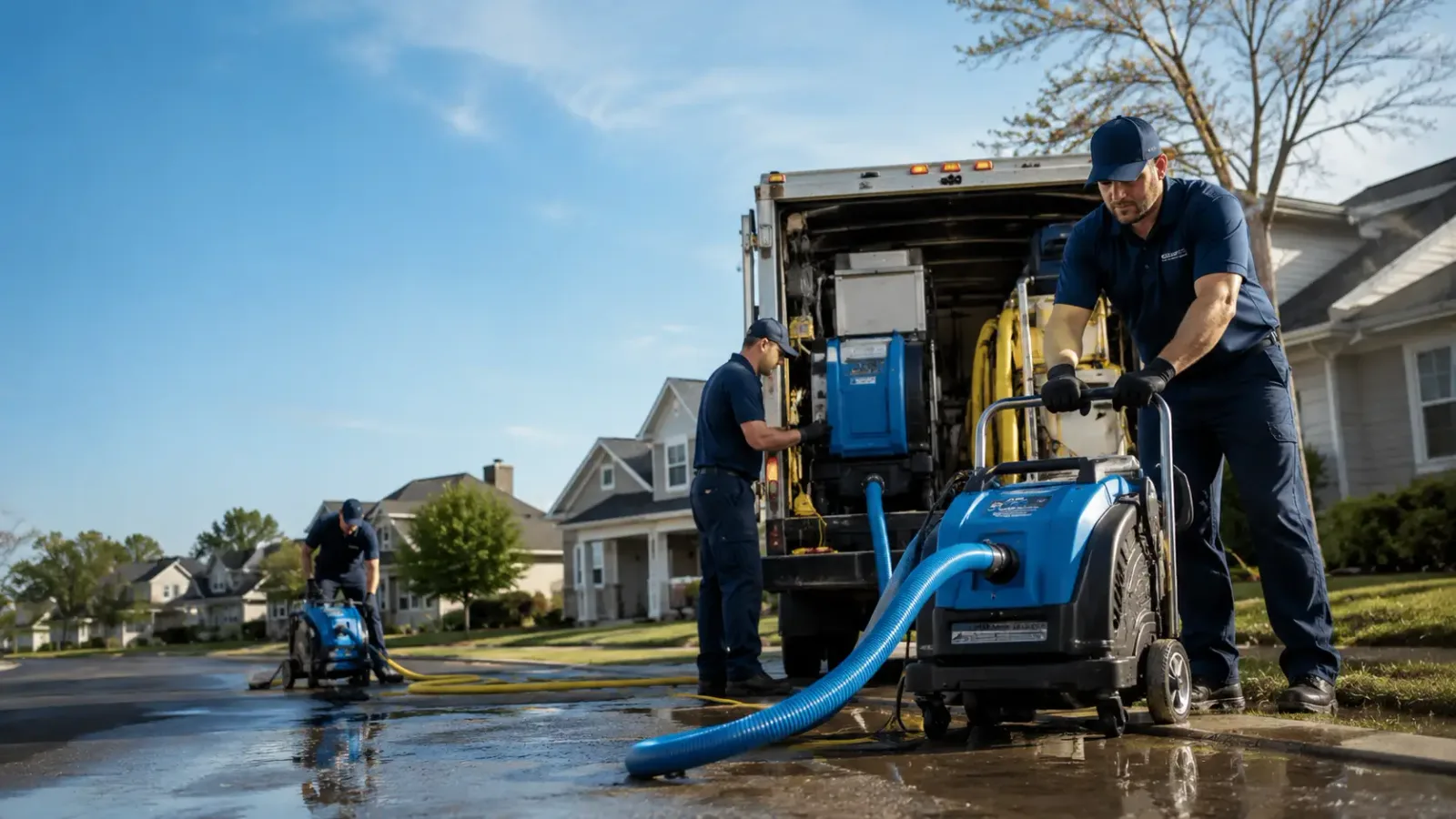 Flood Damage Cleanup in Algoma, WI